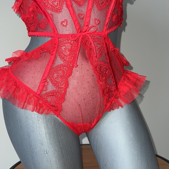 For love and lemons woman’s lace teddy size Small NEW - Picture 2 of 10